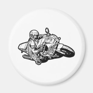 Motorrad Magnet