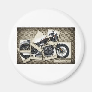 Motorrad Magnet