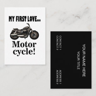 Motorrad-Mechaniker-Reparaturservice Motorrad Visitenkarte