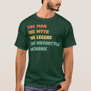 Motorrad Mechanisches Funny Geschenk für ihn Motor T-Shirt