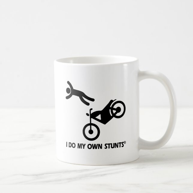 Motorrad meine eigenen Bremsungen Tasse (Rechts)