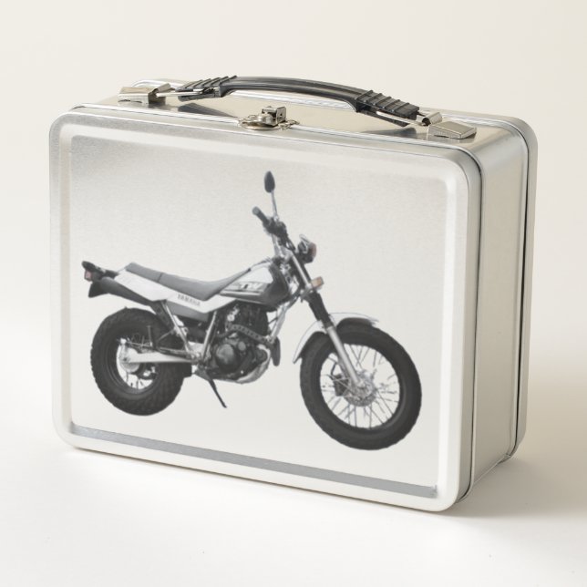 MOTORRAD METALL BROTDOSE (Vorderseite)