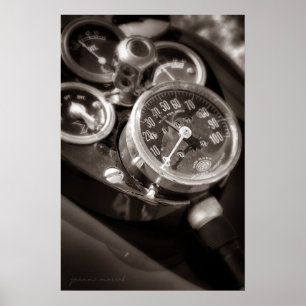 Motorrad Montag Poster