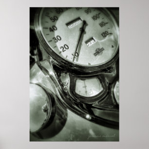 Motorrad Montag Poster