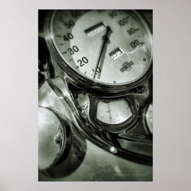 Motorrad Montag Poster (Vorne)