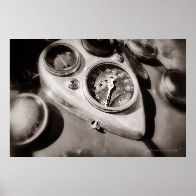 Motorrad Montag Poster (Vorne)