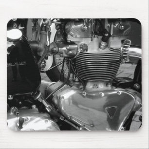 Motorrad-Motor - besonders angefertigt Mousepad