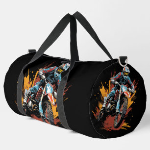 Motorrad Motorcross Biker Groß Duffle Bag
