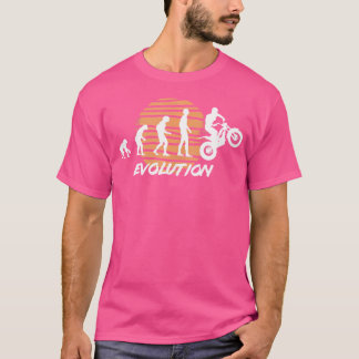 Motorrad - Motorrad - Evolution - Geschenk T-Shirt