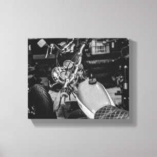 Motorrad Motorrad Fahrrad Rad Canvas drucken Leinwanddruck