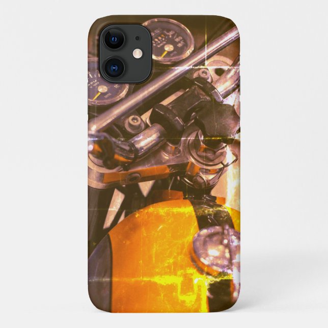 Motorrad-Motorrad-Fahrrad-Rider iPhone 11 Fall Case-Mate iPhone Hülle (Rückseite)