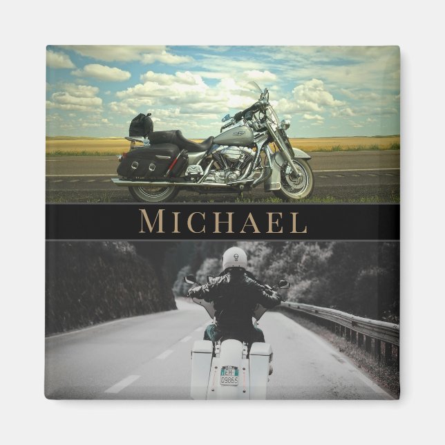 Motorrad-Motorrad Magnet (Vorne)