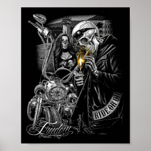Motorrad-Motorrad-Motorrad-Mechanik Poster