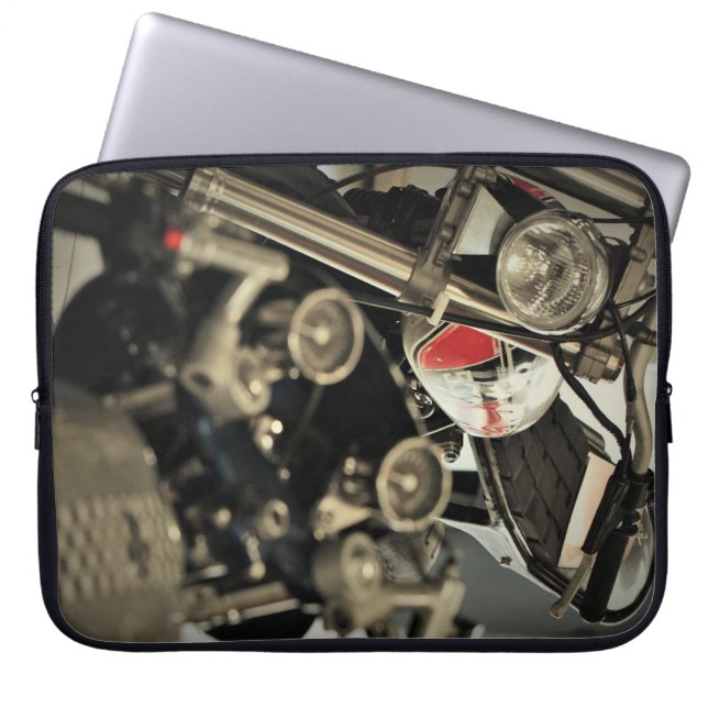 Motorrad-Motorrad-Rad-Fahrrad-Notebook-Sieb Laptopschutzhülle (Vorderseite)