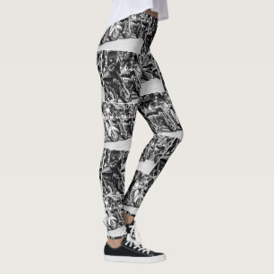 Motorrad Motorrad Radfahrer Reiten Lifestyle Leggings