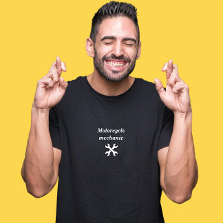 Motorrad-Motorrad-T - Shirt