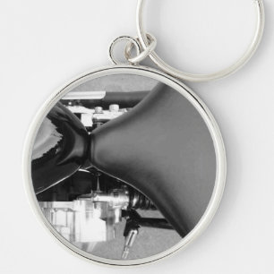 Motorrad-Motorrad zerteilt Sitzkraftstofftank-Foto Schlüsselanhänger