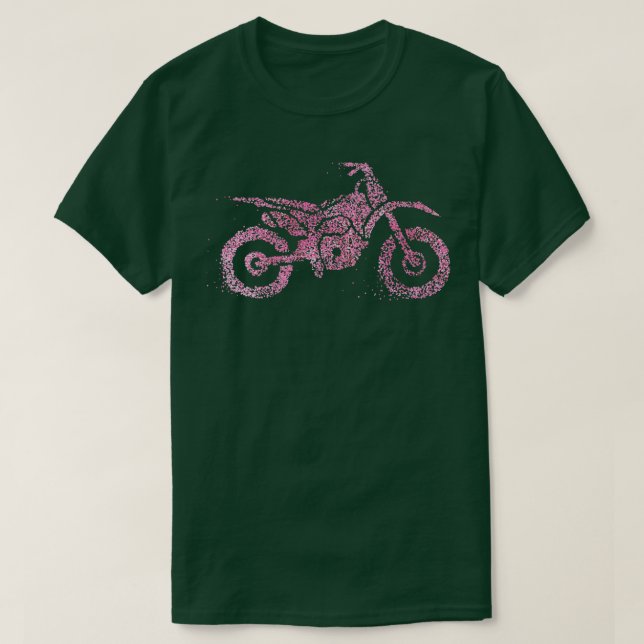 Motorrad Motorradfahrerin Frau T-Shirt (Design vorne)