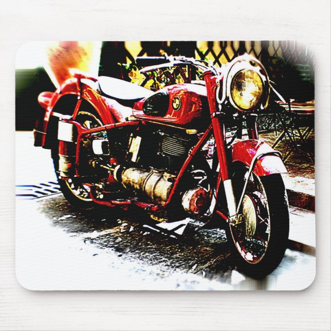 Motorrad mousepad (Vorne)