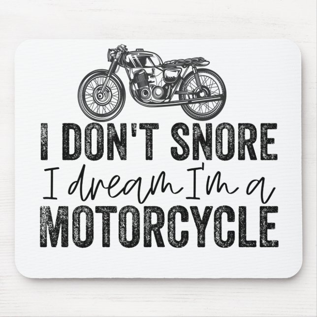 Motorrad Mousepad (Vorne)