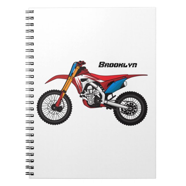 Motorrad Notizblock (Vorderseite)