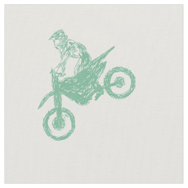 Motorrad Offroad Stoff (Nahaufnahme)