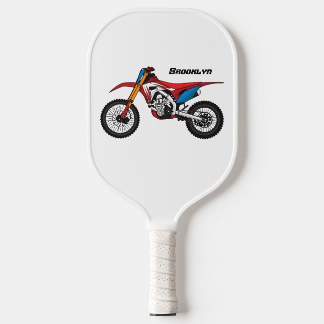 Motorrad Pickleball Schläger (Vorderseite)