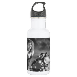 Motorrad-Pinup-Girl Trinkflasche