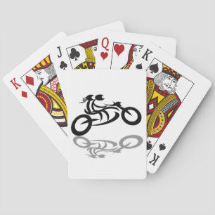 Motorrad-Poker-Karten Spielkarten