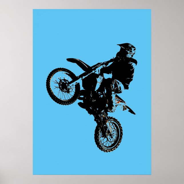 Motorrad Poster (Vorne)