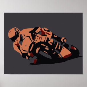 Motorrad Poster