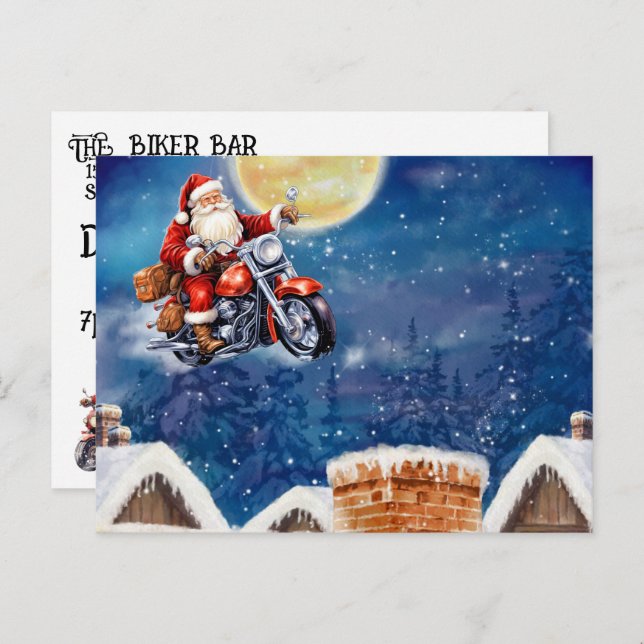 Motorrad Postkarte (Vorne/Hinten)