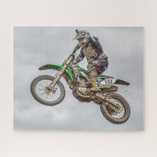 Motorrad Puzzle (Horizontal)