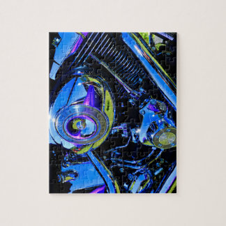 Motorrad-Puzzlespiel Puzzle