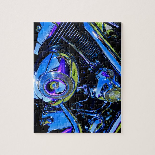 Motorrad-Puzzlespiel Puzzle (Vertikal)