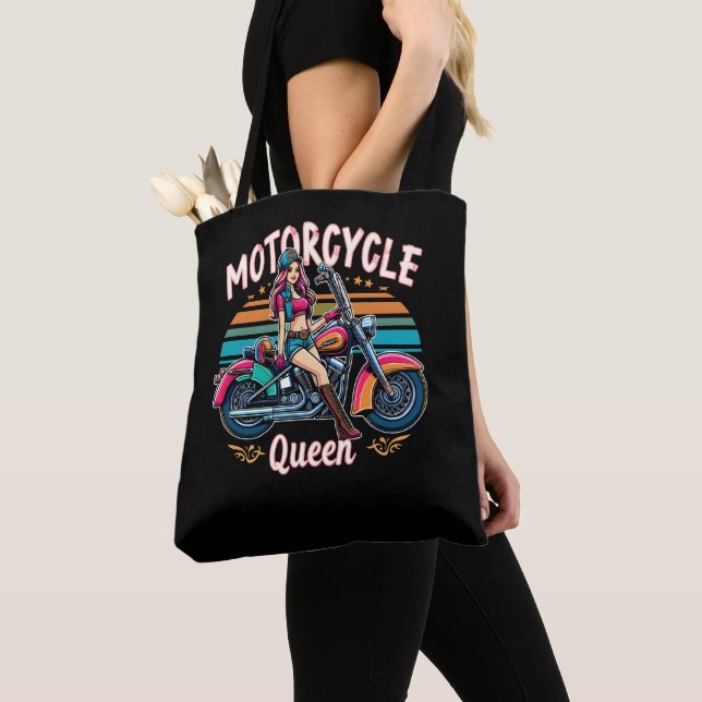 Motorrad Queen Nice Biker Girl Geschenk Motorradfa (Von Nahem)