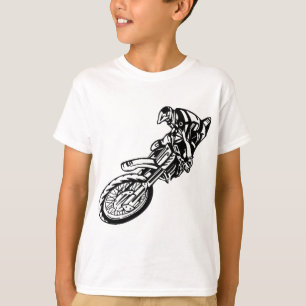 Motorrad-Rennläufer T-Shirt