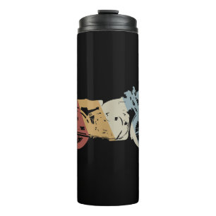 Motorrad Retro-Stil Vintage Thermosbecher