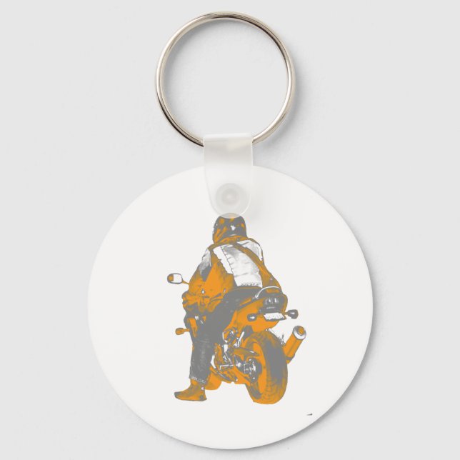 Motorrad Schlüsselanhänger (Vorderseite)