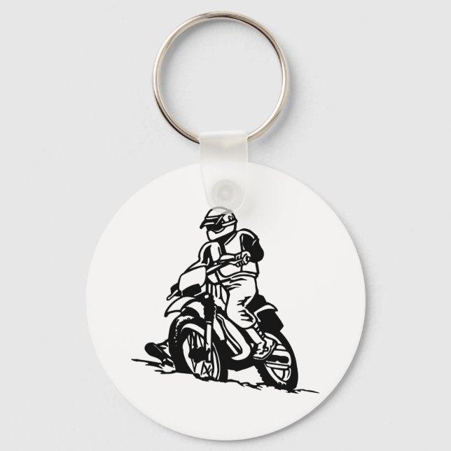 Motorrad Schlüsselanhänger (Vorderseite)