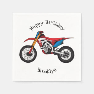 Motorrad Serviette