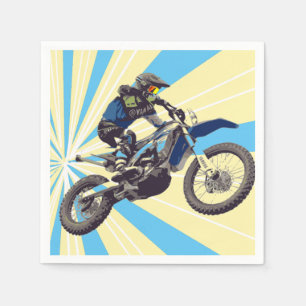 Motorrad Serviette
