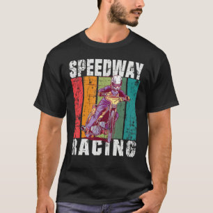 Motorrad-Speedway-Rennen Flat Track T-Shirt