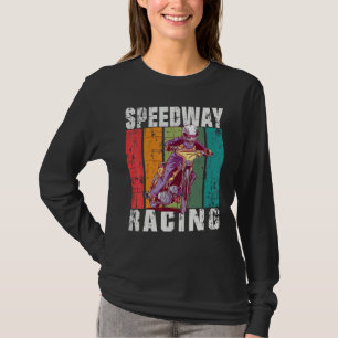 Motorrad-Speedway-Rennen Flat Track T-Shirt