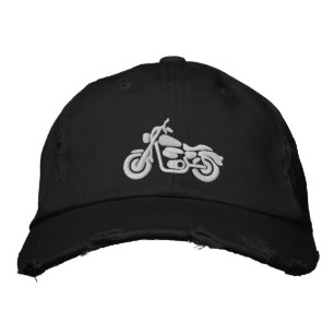 Motorrad-Stickerei Bestickte Baseballkappe