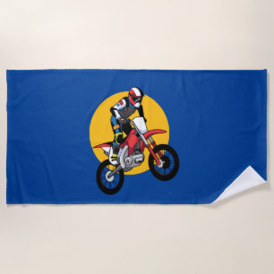 Motorrad Strandtuch