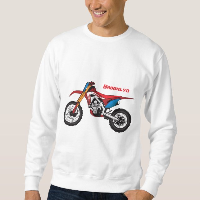 Motorrad Sweatshirt (Vorderseite)