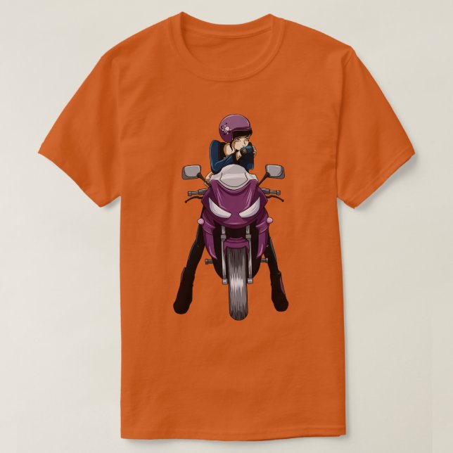 Motorrad T-Shirt (Design vorne)
