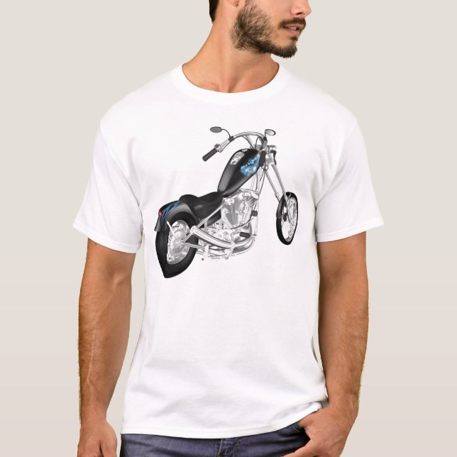 Motorrad T-Shirt (Vorderseite)