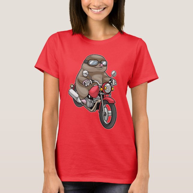 Motorrad T-Shirt (Vorderseite)
